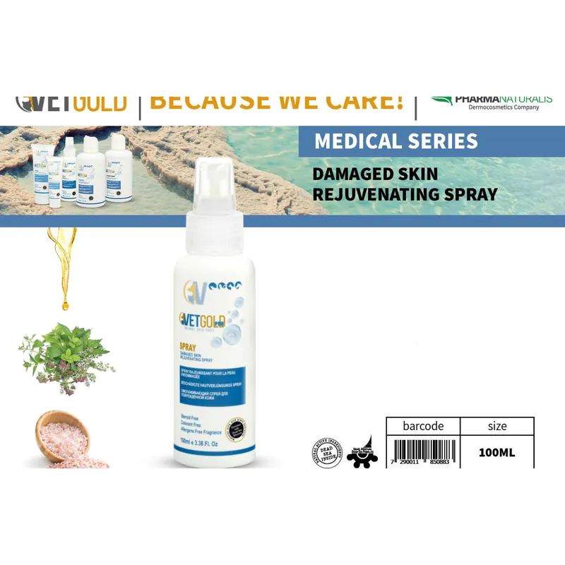 Vetgold Damaged Skin Spray