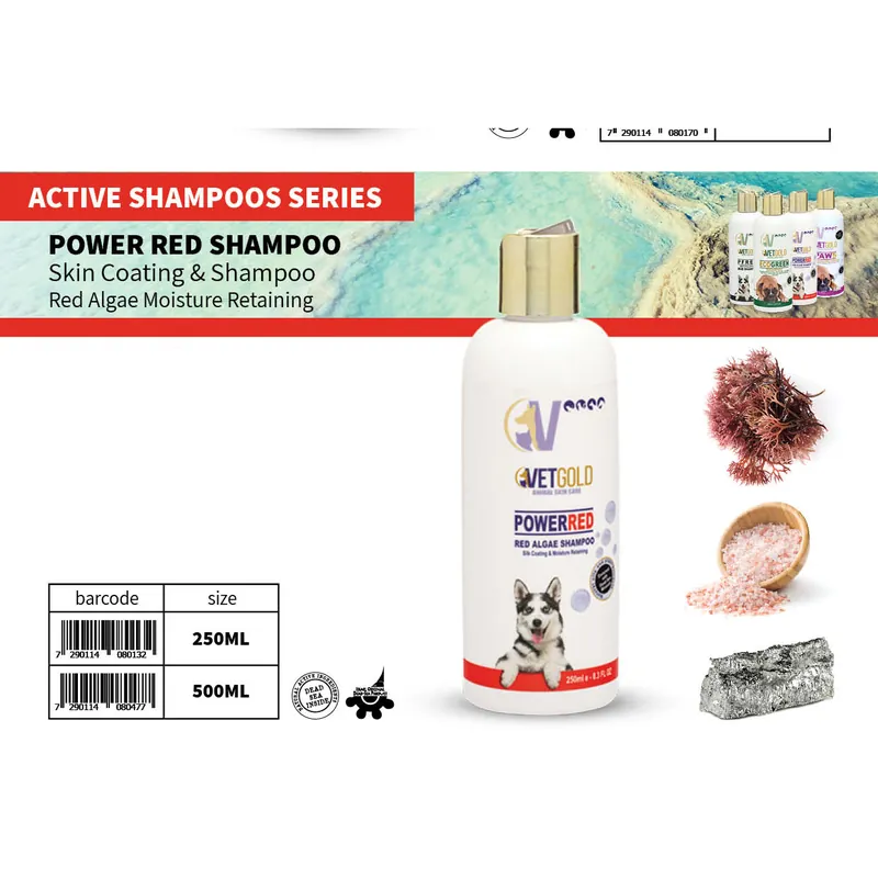 PowerRed Red Algae Shampoo